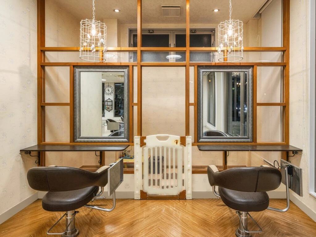 家族で通える安心サロン♪｜キッズスペース有