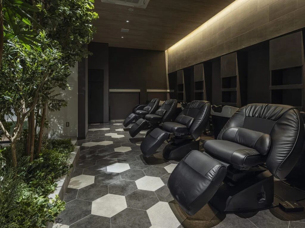 癒しのシャンプーブースで夢心地の極上タイム