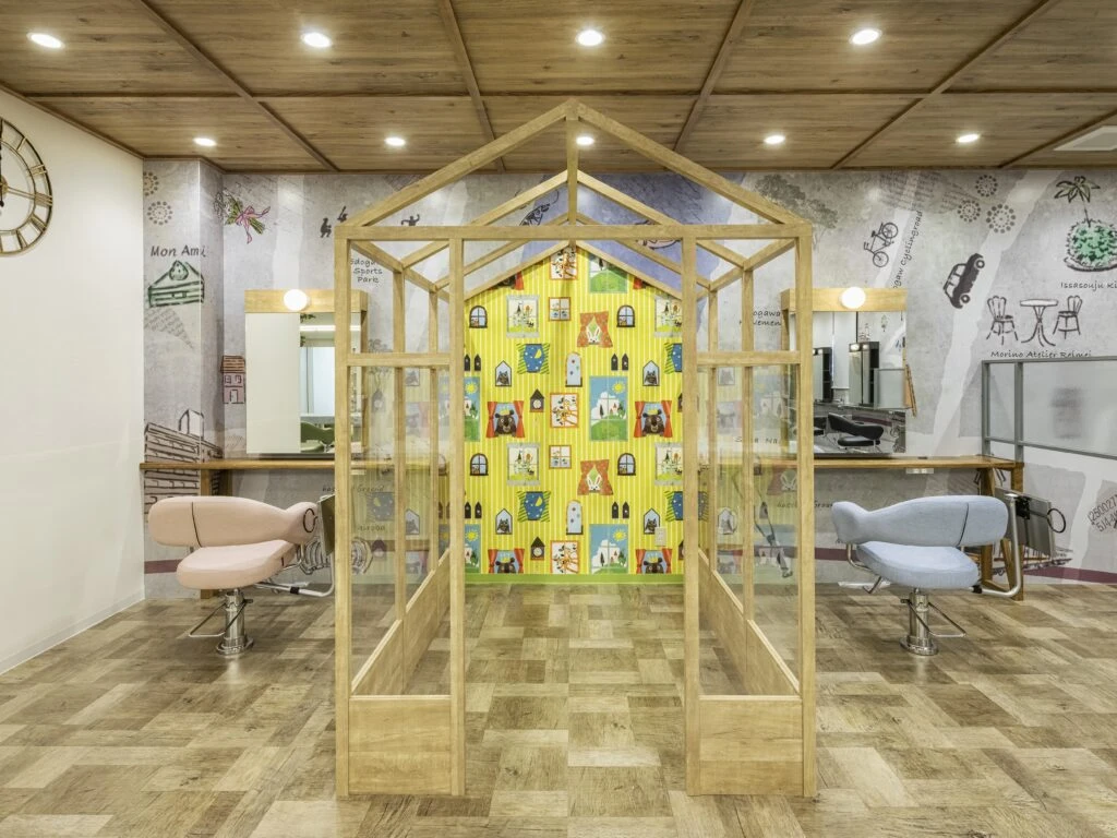 家族で通える安心サロン♪｜キッズスペース有