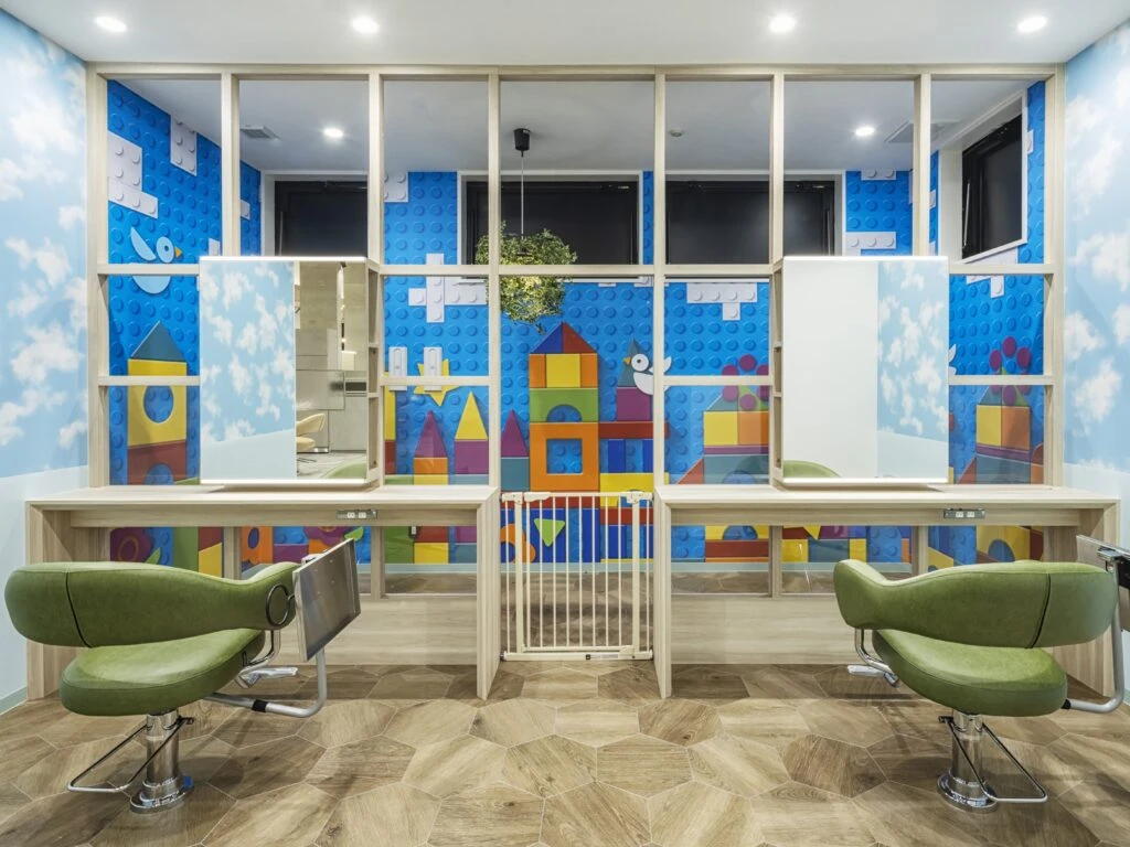 家族で通える安心サロン♪｜キッズスペース有