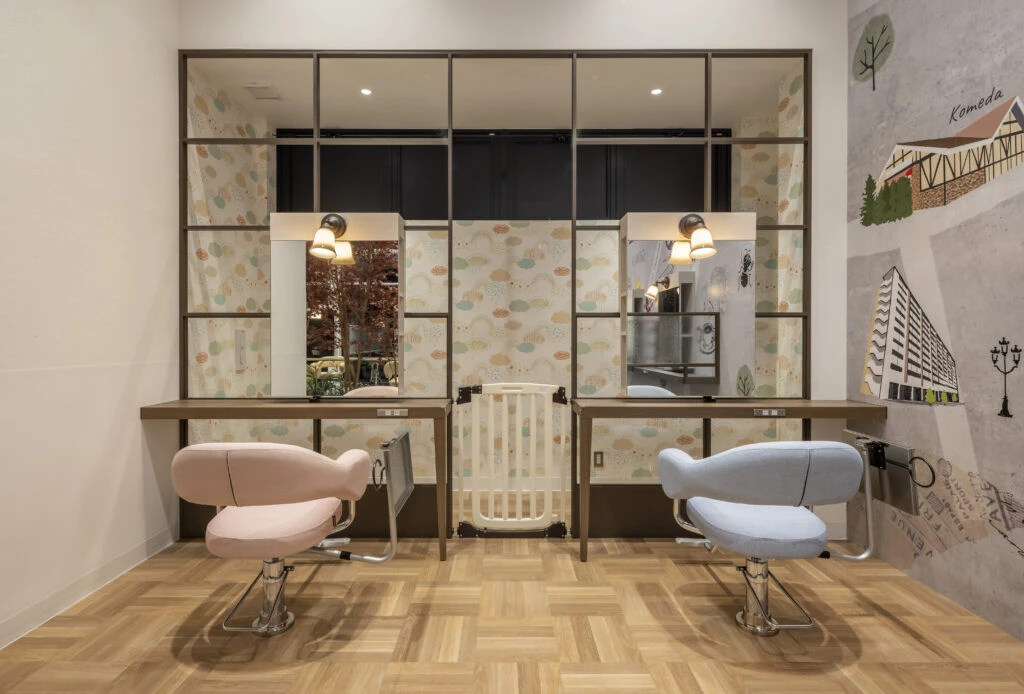 家族で通える安心サロン♪｜キッズスペース有