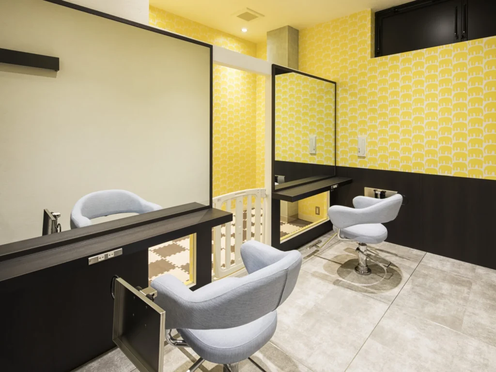 家族で通える安心サロン♪｜キッズスペース有