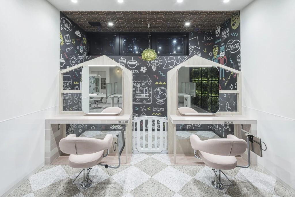 家族で通える安心サロン♪｜キッズスペース有