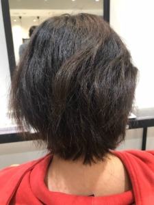 髪質改善　施術例