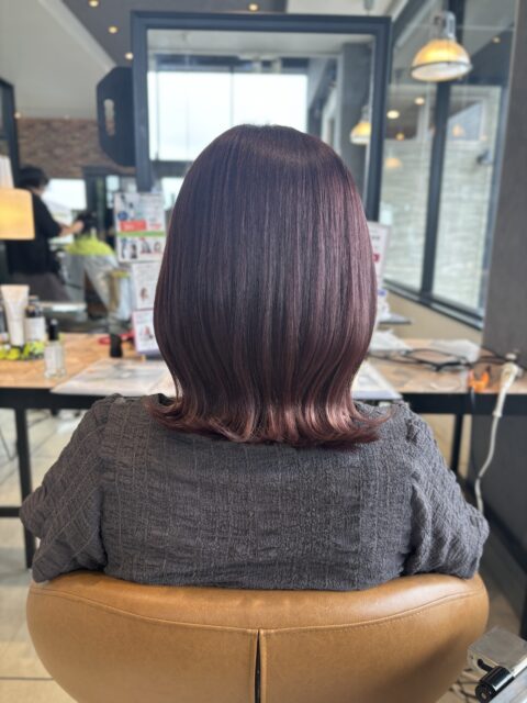 深みピンクカラー