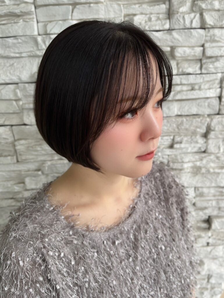 ショートも顔周りが大事! 【大人っぽショート×顔周りレイヤー】