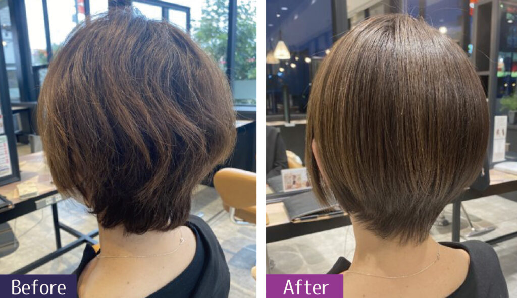 髪質改善エステハリやコシがなくなって細くなってきた髪が