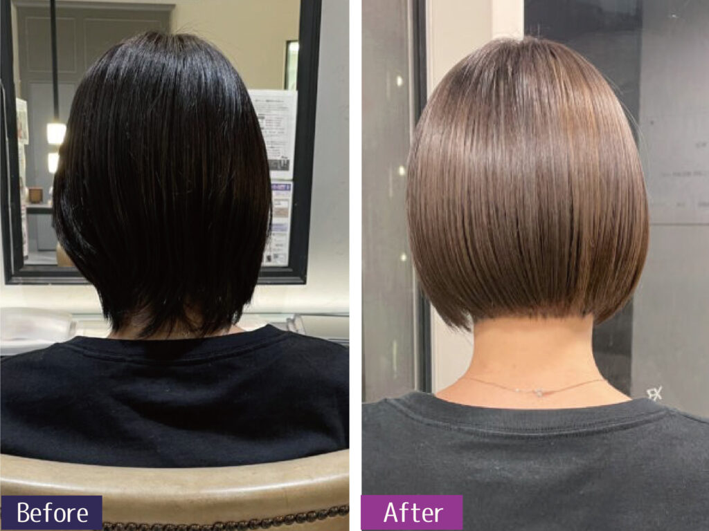 Wiz式髪質改善エステ×透明感ブラウン