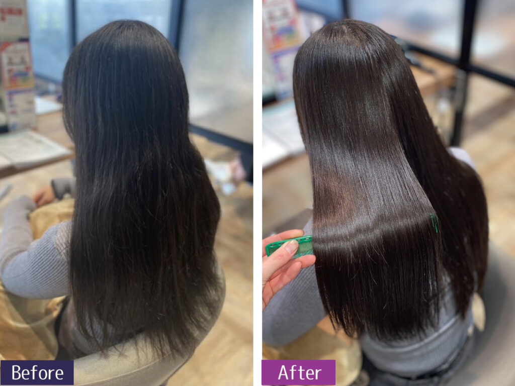 Wiz式髪質改善エステ×黒髪ロング