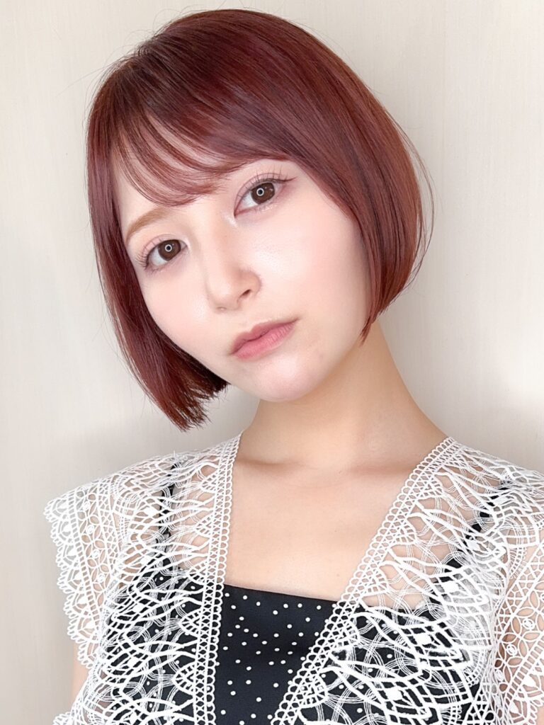 美容室Wiz 前髪ありタッセルボブ