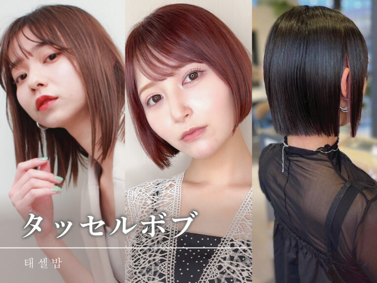 美容室Wiz 韓国風ボブ タッセルボブ