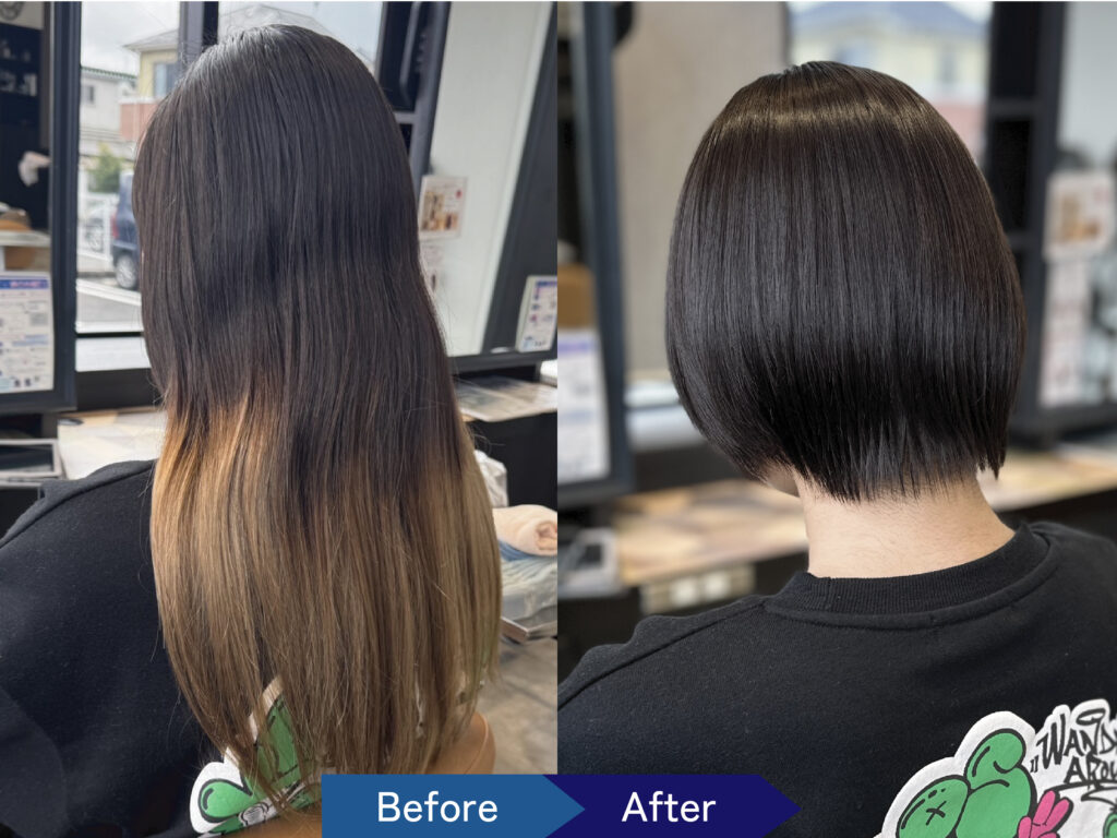 千葉 美容室Wiz 今人気の【縮毛矯正メニュー】総まとめ　長さ別トレンドスタイル 〈ショートボブ〉