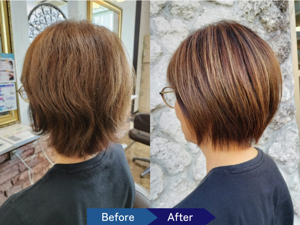 千葉 美容室Wiz 今人気の【縮毛矯正メニュー】総まとめ　長さ別トレンドスタイル 〈白髪ぼかし〉