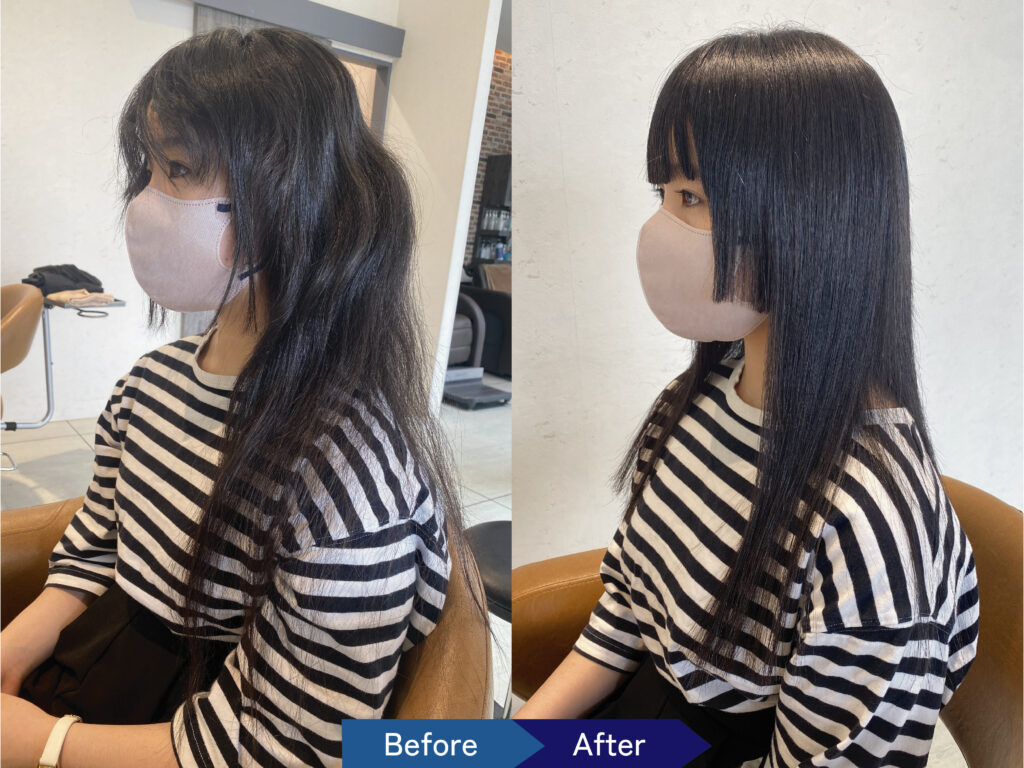 千葉 美容室Wiz 今人気の【縮毛矯正メニュー】総まとめ　長さ別トレンドスタイル ロング姫カット