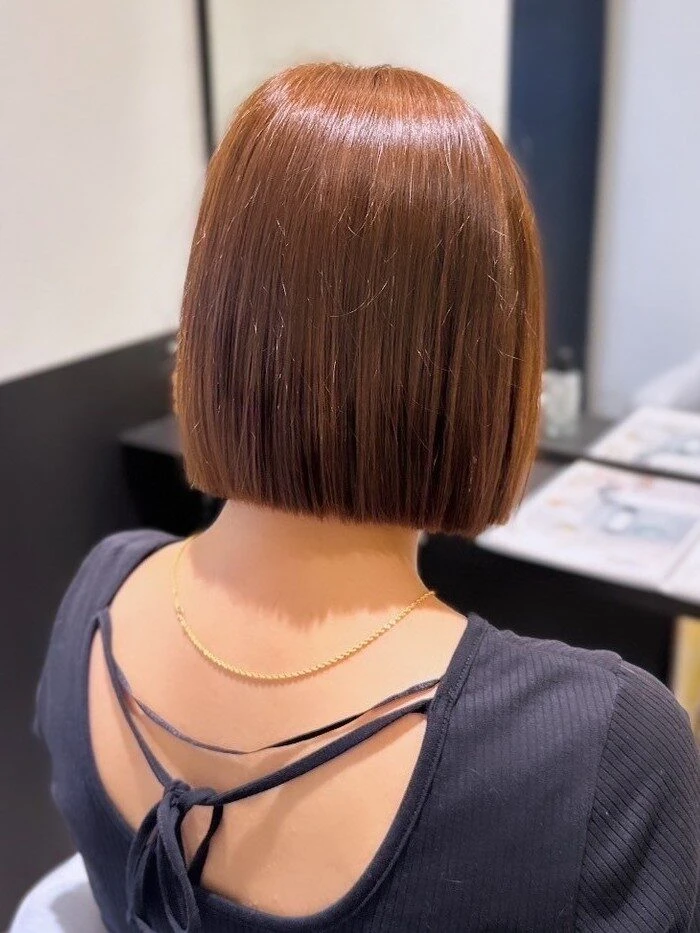 【2025年夏ヘアカラー】透明感×柔らかさが鍵！最新トレンド完全ガイド オレンジベージュ