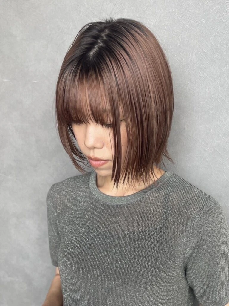 【2025年夏ヘアカラー】透明感×柔らかさが鍵！最新トレンド完全ガイド ピンクブラウン