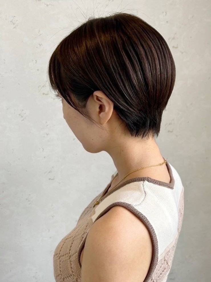 くびれショートで叶える小顔・若見えヘア｜最旬スタイル×似合わせ術まとめ/韓国女優風くびれショート