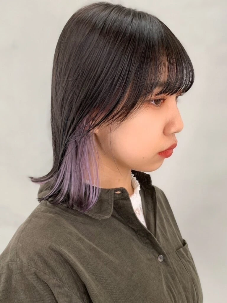 【2025年夏ヘアカラー】透明感×柔らかさが鍵！最新トレンド完全ガイド ラベンダー×イヤリングカラー