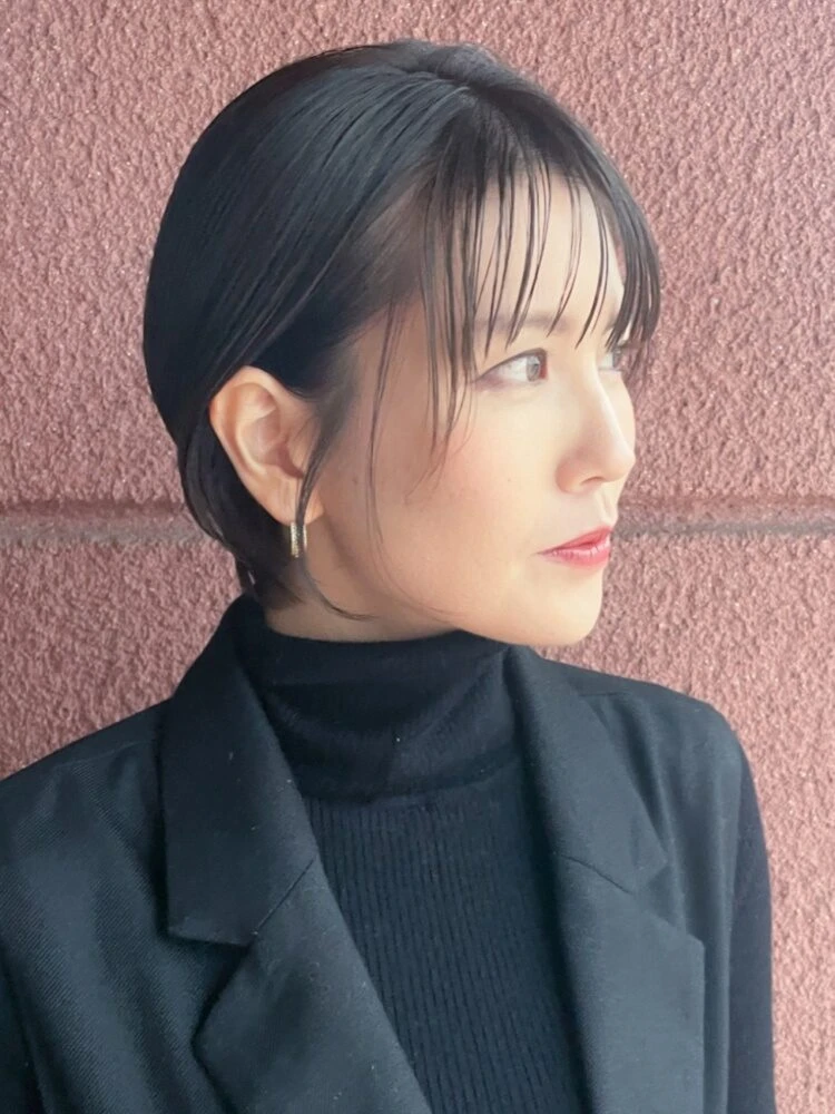 シースルーバング徹底ガイド｜長さ別・顔型別・芸能人スタイルも紹介！シースルーバング×ショート