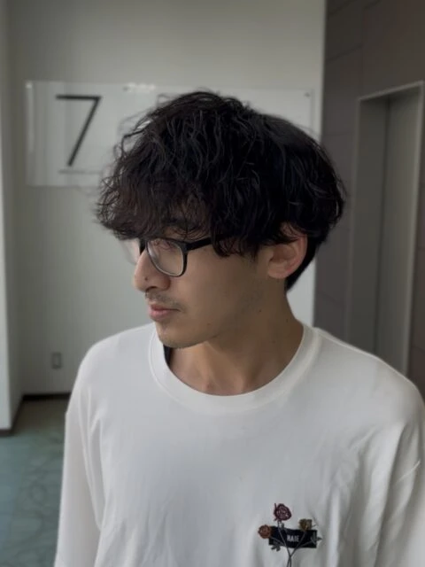 波巻き×スパイラルパーマで楽々メンズヘア!