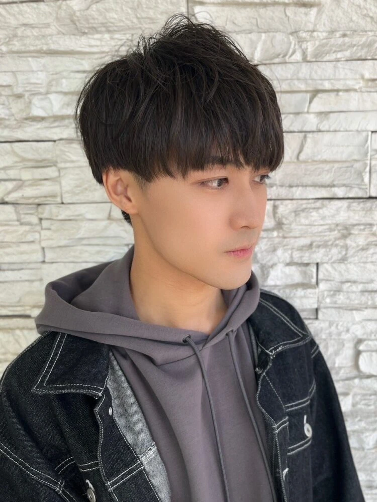 今旬！【ラウンドマッシュ】魅力＆人気スタイル＆セット術まで完全解説！坂口健太郎風ラウンドマッシュ 面長さん×ラウンドマッシュ