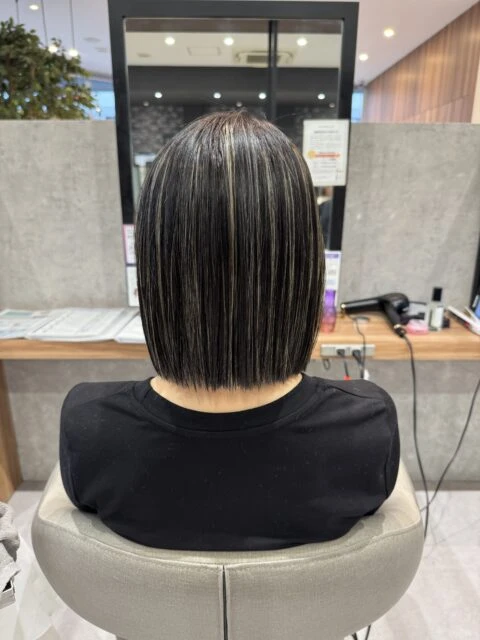 ハイライトで叶えるコントラストデザインカラー