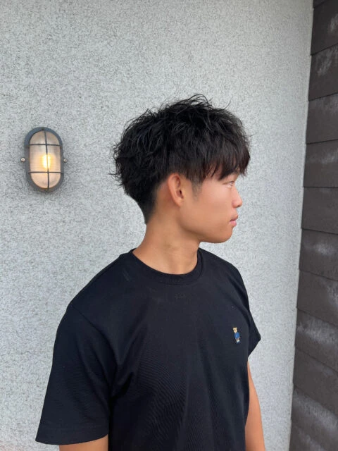 【メンズツイスパ×刈り上げマッシュ】伸びても簡単！ラフな動きとバランスの良いシルエット