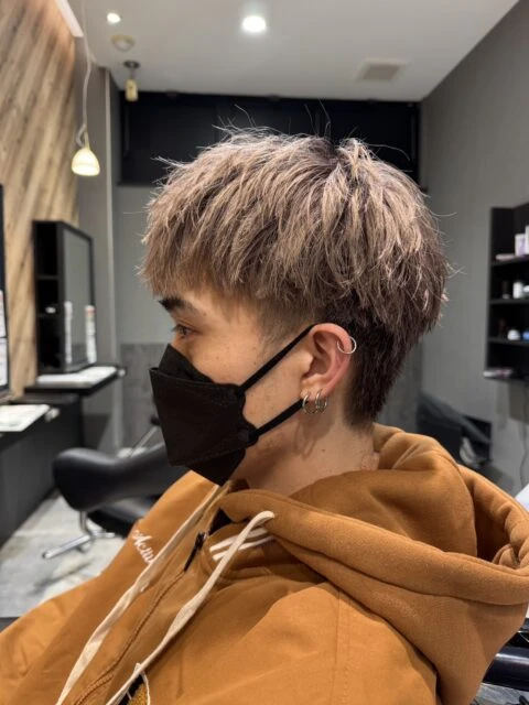 メンズショート×ハイトーンショートで叶える韓国風トレンドヘア