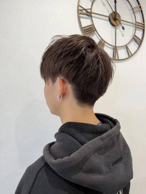 チョコレートブラウンで落ち着きのある大人髪へ