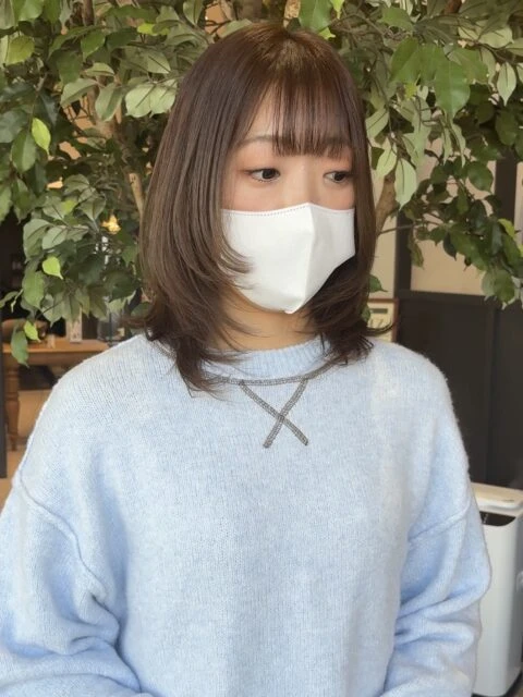 ハッシュカット×レイヤーカット