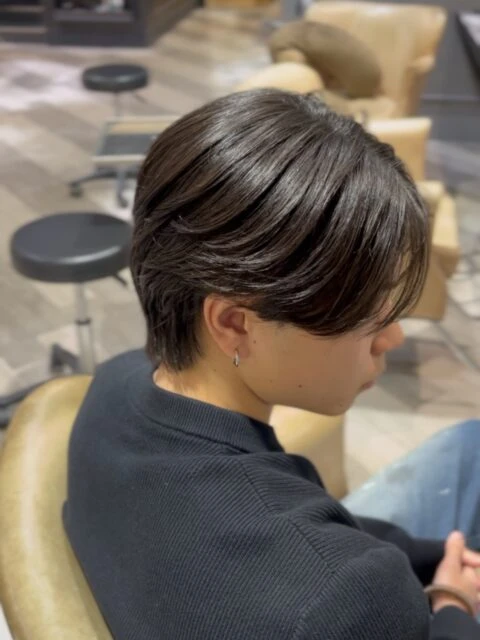 ニュアンスパーマで大人っぽく◎スタイリング簡単ヘア