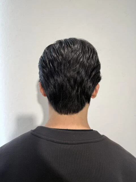 韓国風センターパート×毛流れ調整で扱いやすさUP