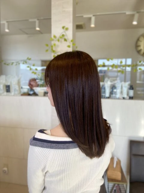 カットカラー×髪質改善エステ
