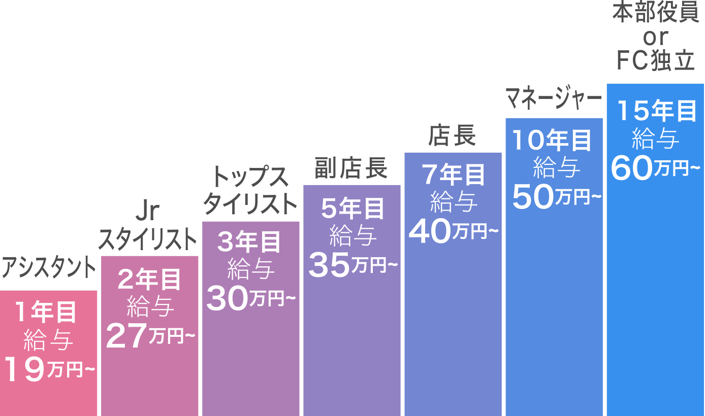 キャリアアップチャート図