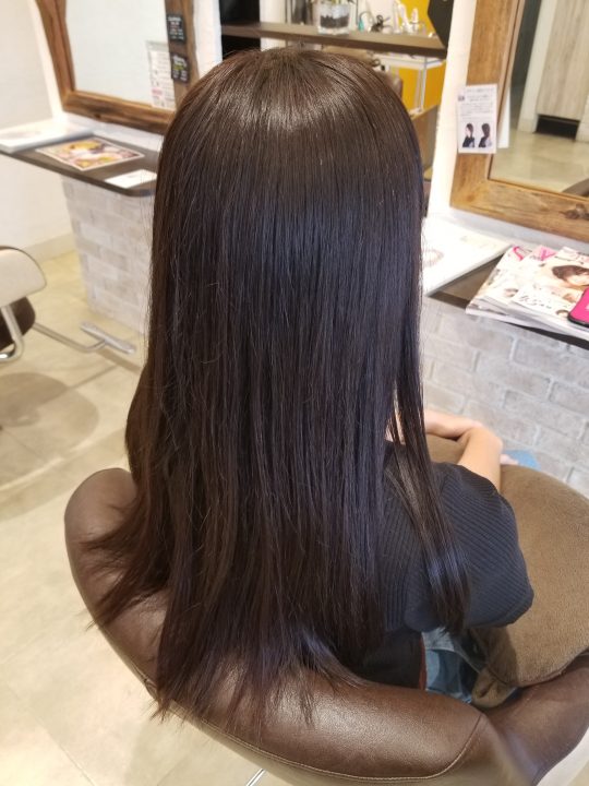 ブルーブラック イルミナ 美容室wiz 美容院 ヘアサロン