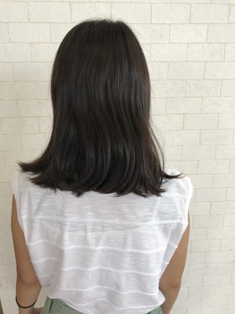 肩に付かない長さの可愛いミディアムパーマ Kickbobperm 美容室wiz 美容院 ヘアサロン 肩に付かない長さの可愛いミディアムパーマ Kickbobperm 美容室wiz 美容院 ヘアサロン