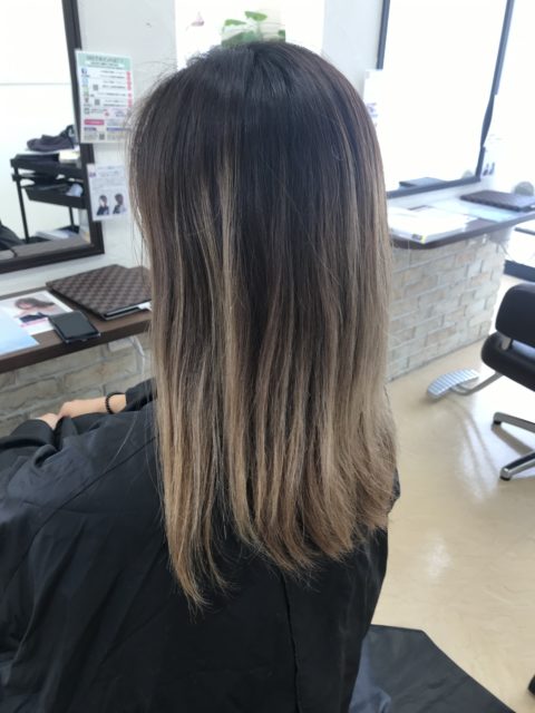 ベージュ系グラデーションカラー 美容室wiz 美容院 ヘアサロン ベージュ系グラデーションカラー 美容室wiz 美容院 ヘアサロン