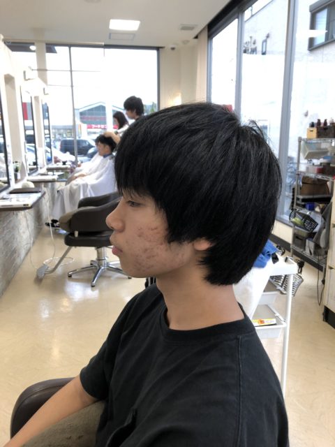 メンズ マッシュウルフ 美容室wiz 美容院 ヘアサロン