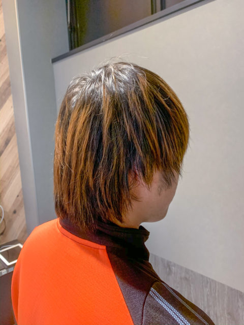 メンズ最新 シークレットパーマ 美容室wiz 美容院 ヘアサロン