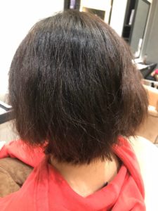 髪質改善　施術例