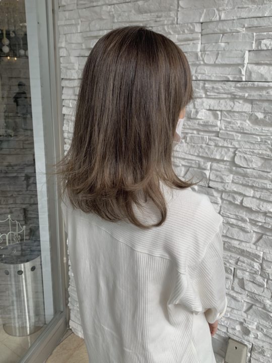 グレージュハイライトグラデーション 美容室wiz 美容院 ヘアサロン グレージュハイライトグラデーション 美容室wiz 美容院 ヘアサロン