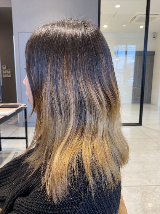 ブルーグレーグラデーション 美容室wiz 美容院 ヘアサロン ブルーグレーグラデーション 美容室wiz 美容院 ヘアサロン