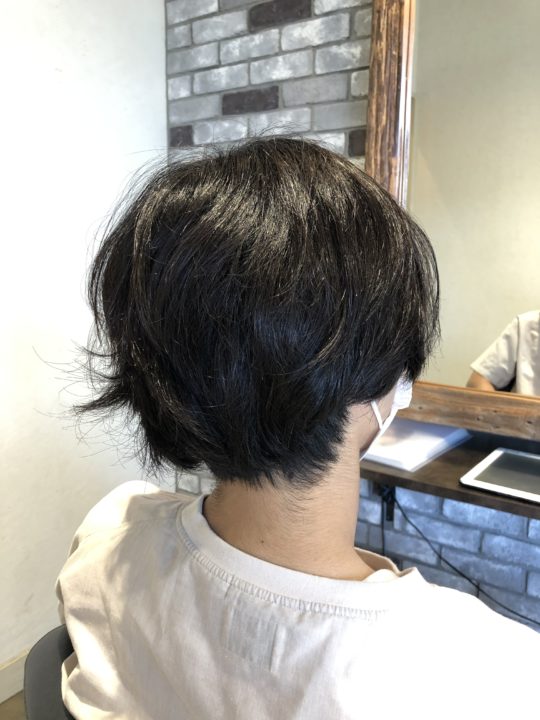 メンズバッサリカット パーマ 美容室wiz 美容院 ヘアサロン