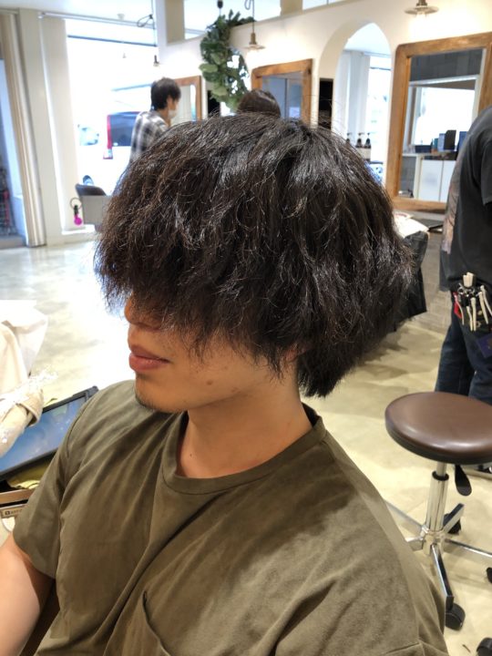 無造作 ツイストスパイラルパーマ 美容室wiz 美容院 ヘアサロン