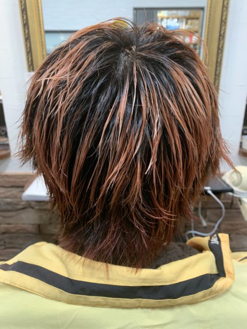 個性派メンズマッシュウルフ 美容室wiz 美容院 ヘアサロン