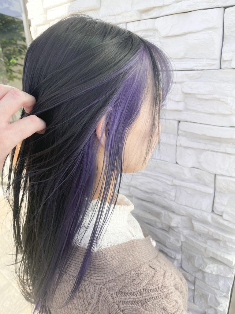 インナーカラーポイント 美容室wiz 美容院 ヘアサロン