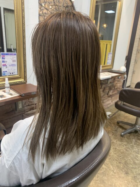 シャドールーツカラー ラベンダーアッシュ 美容室wiz 美容院 ヘアサロン
