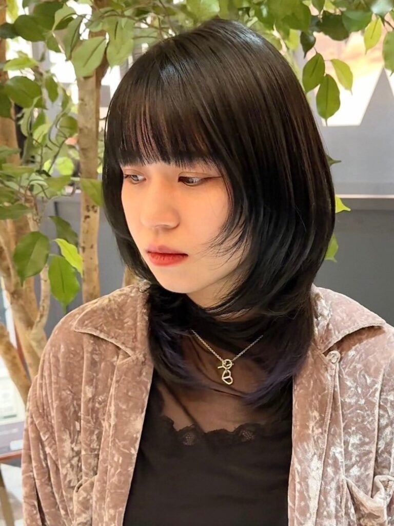 美容室Wiz ハッシュカット完全解説！ 韓国風レイヤーで垢抜ける ミディアム