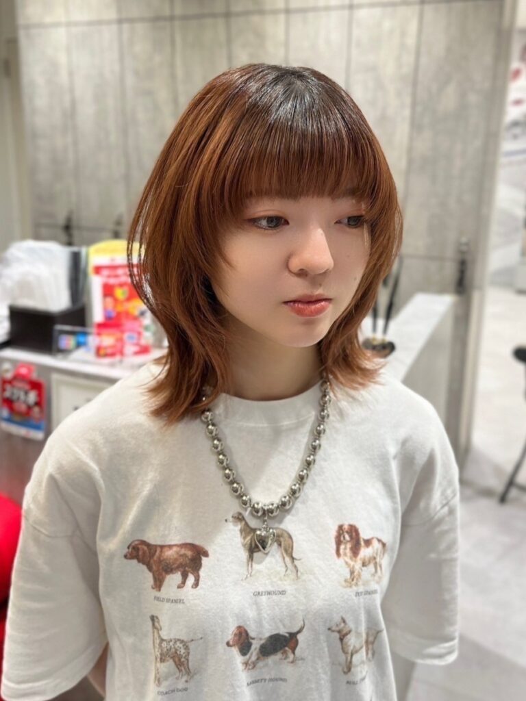 美容室Wiz ハッシュカット完全解説！ 韓国風レイヤーで垢抜ける　前髪あり